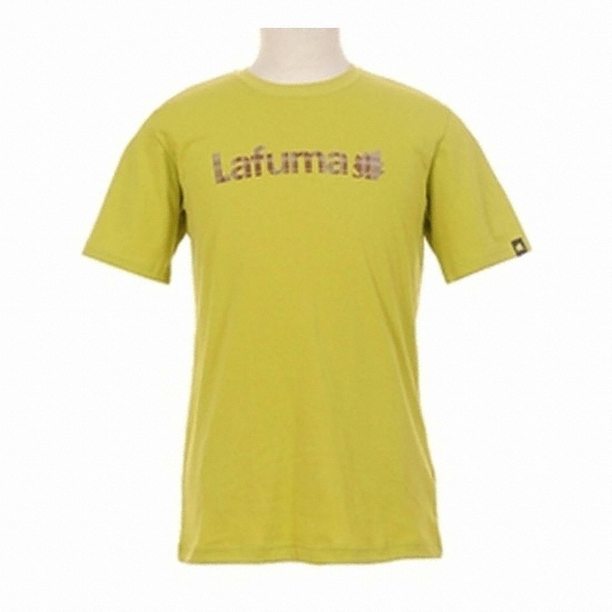 라푸마 프린팅 티셔츠 LME01C551 (올리브그린 남성용)_이미지