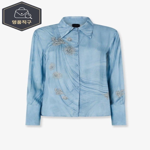 사틴 핀코 핑코 CHRISTA 셔츠 B0651942152