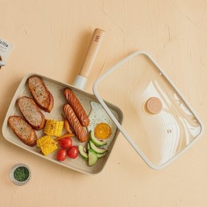 네오플램 피카 인덕션 IH 브런치팬 계란말이팬 (29x37cm)_이미지