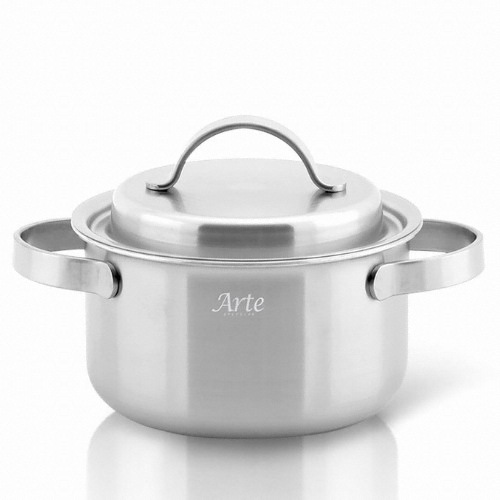 세신퀸센스 아르테 통5중 인덕션 양수냄비 (16cm)_이미지