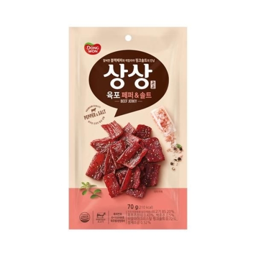 동원F&B 상상육포 페퍼앤솔트 70g (1개)_이미지