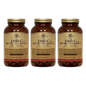솔가 Ester-C® 플러스 비타민C 500mg 250캡슐 (3개)_이미지