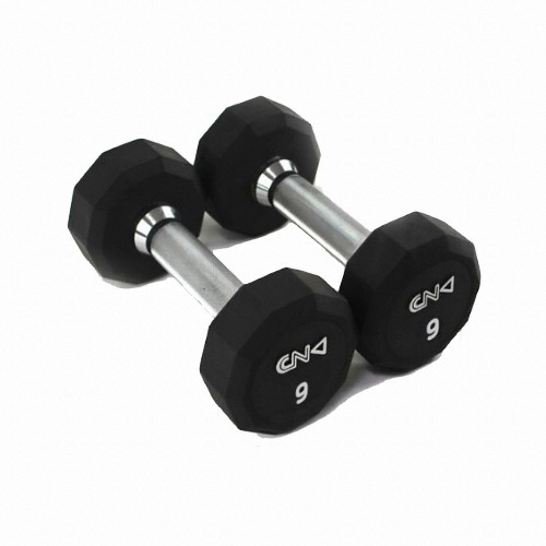 씨앤케이 10각 우레탄 아령 세트 (9kg)_이미지