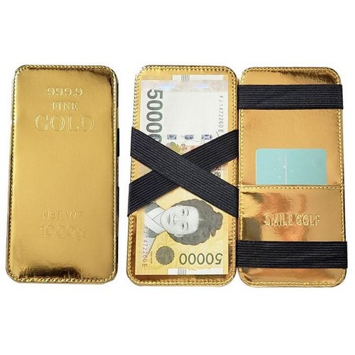 스마일골프 골드바 골프요술지갑 (2개)_이미지