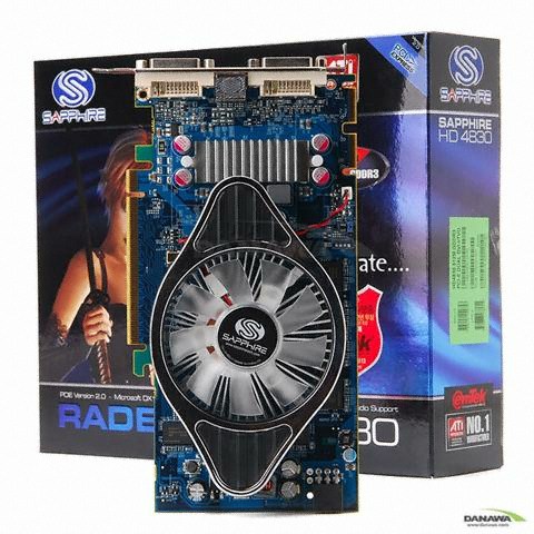 SAPPHIRE 라데온 HD 4830 512MB 이엠텍_이미지