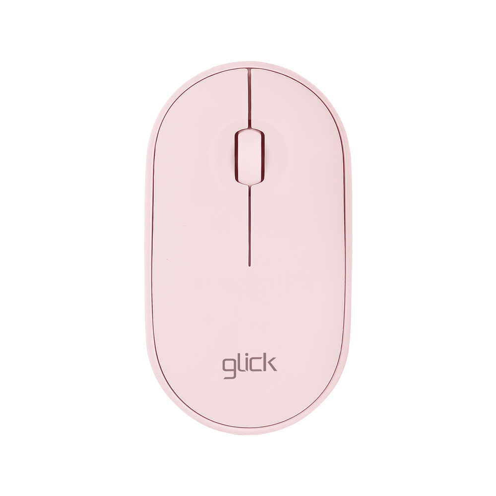 지클릭커 OFFICEPRO 움직이는 마카롱 무선 블루투스 (핑크)_이미지