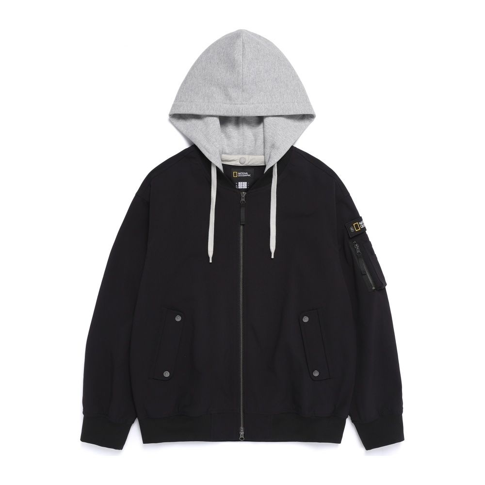 내셔널지오그래픽 론트라 후드 탈부착 점퍼 N261MJP020_이미지