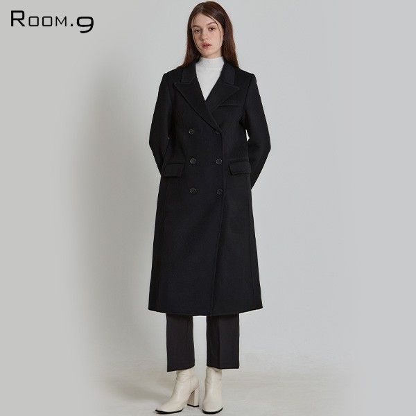 르오트 품격있는 더블버튼 캐시미어 울코트 731869