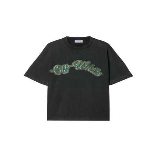반팔 티셔츠 OMAA120S24JER013 1055 Grey