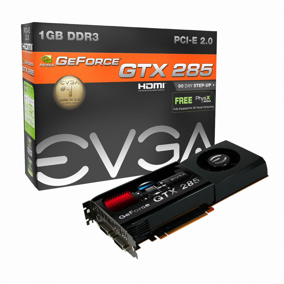 EVGA 지포스 GTX285 Standard D3 1GB FOXTECH_이미지