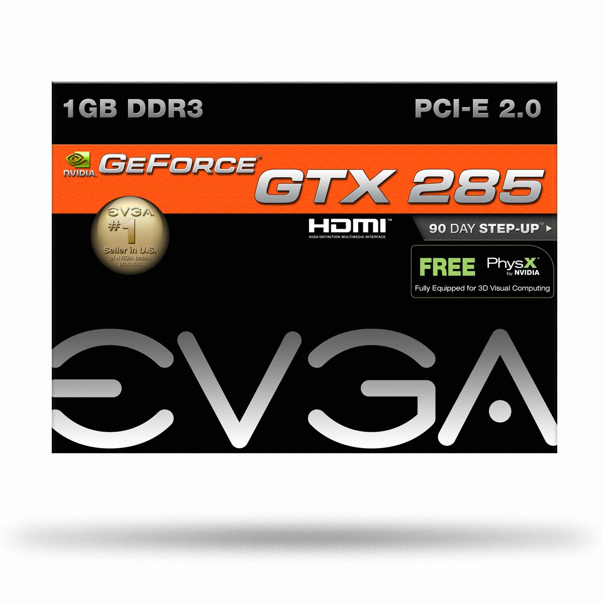 EVGA 지포스 GTX285 Standard D3 1GB FOXTECH_이미지