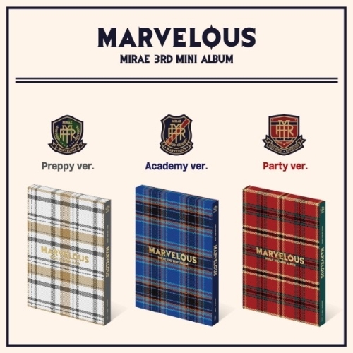 카카오엠  미래소년 (MIRAE) - 미니앨범 3집 : Marvelous- 미니앨범 3집
