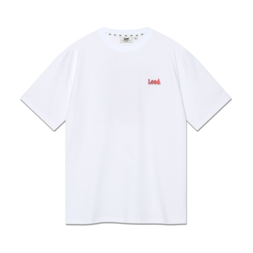LEE 수박 버디리 그래픽 티셔츠 화이트 LE2502ST15WH_이미지