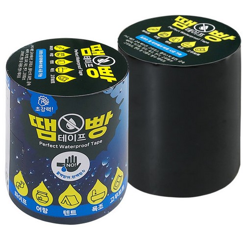 블렉스 초강력 땜빵 완벽방수 테이프 100mm (1.5m, 1개)_이미지