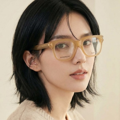 지방시 안경테 GV0032 TZ6 두꺼운 뿔테 여자 남자 패션_이미지