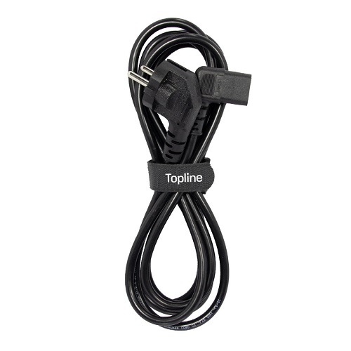 탑라인에이치디 솔탑 국산 AC 코드 꺾임 파워케이블 (SOLTOP-067, 2m)_이미지