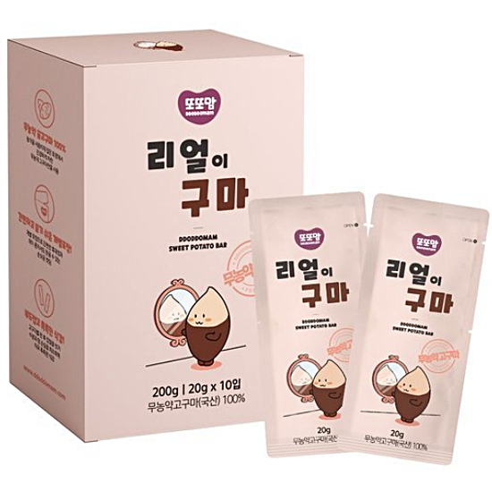 또또맘 리얼이구마 20g (10개)_이미지