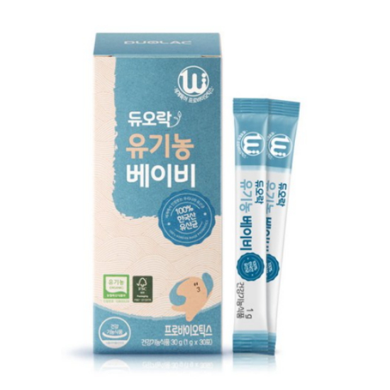 듀오락 유기농 베이비 30포