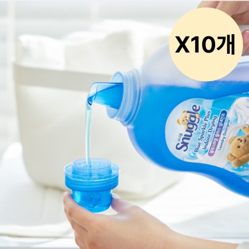 유니레버 스너글 딥클린 블루스파클 플러스 2.7L (10개)