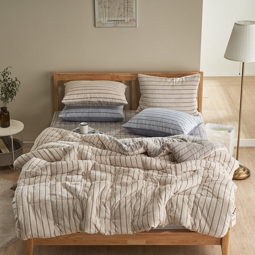 샤이닝홈 아밍 에리카 착번 극세사 차렵이불 베개세트 (킹 K)_이미지