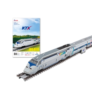 스콜라스 KTX 3D 입체퍼즐 58피스 혼합색상_이미지