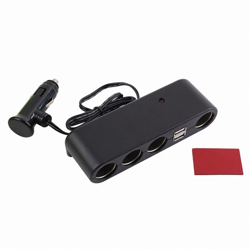 라이트컴 COMS BD919 차량용 시가소켓 4구 & USB 2포트_이미지
