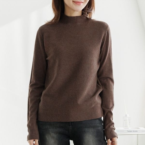 데드라 THE BLACK 아루엘반목니트 KND6028_YC_이미지