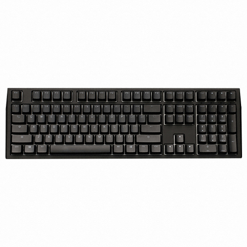 Ducky SHINE7 RGB BLACKOUT SEAMLESS PBT 이중사출 영문 (저소음 적축)_이미지