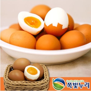 쪽빛누리 HACCP 반숙란 삶은계란 30구 (1개)_이미지