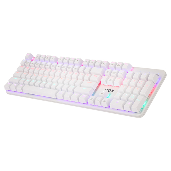 COX CK420 교체축 레인보우 LED 게이밍 기계식 블랙 (적축)_이미지