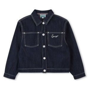 겐조키즈 KENZO GALAXY 자수데님 자켓 -Z256AGJ122-네이비