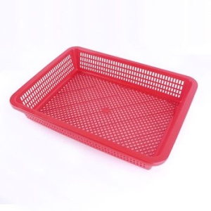 대원화학 낮은 사각소쿠리 레드 (59cm)