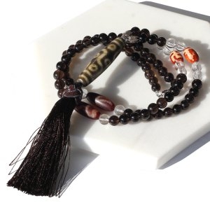 9안천주 연수정 소원성취 행운 태슬목걸이 HSI-221080