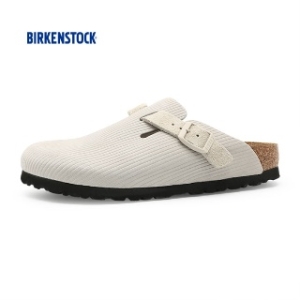 버켄스탁 버켄스턴 보스턴 BS 네로우 코듀로이 앤틱 화이트 1025270 size 230-250