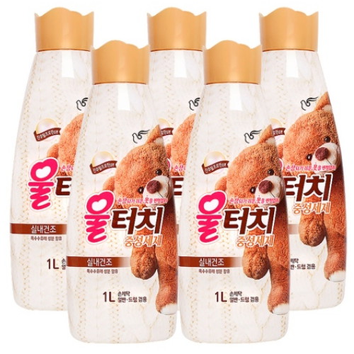 피죤 울터치 중성세제 1L (5개)_이미지