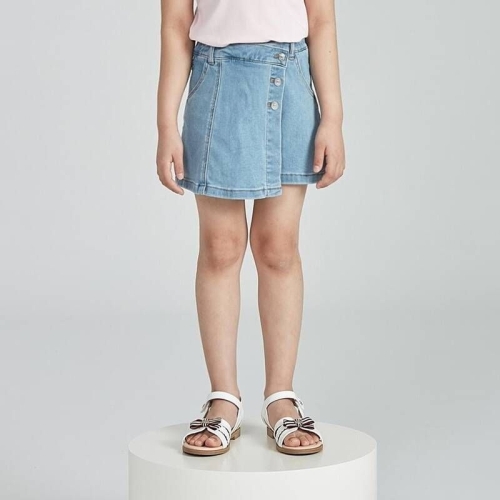 닥스 아이코닉 데님스커트팬츠 DTM42PS60M-BU