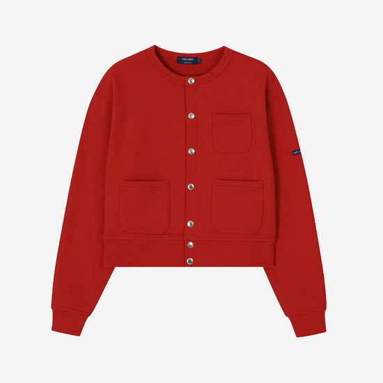 세인트제임스 Bon Bon Cardigan BLU ASJF261KR04-BLU