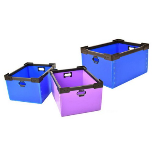 플라스틱 적재 단프라 박스 C형 소 45x35x25cm