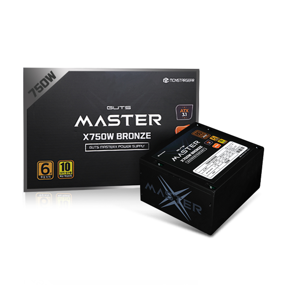 몬스타 가츠 MASTERX X750W 80PLUS브론즈 ATX3.1_이미지