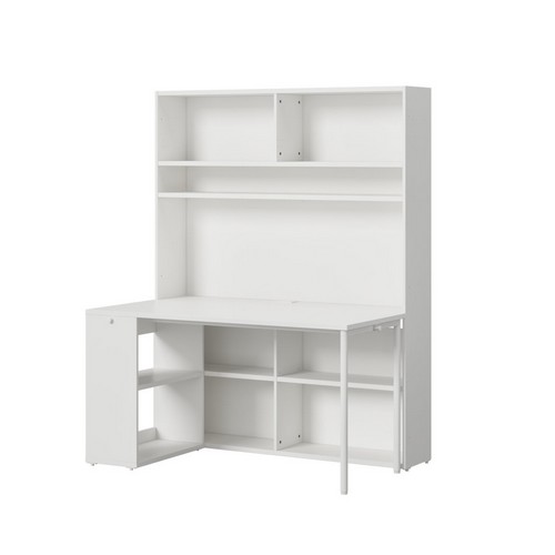 한샘 티오 하부수납 단독 책상세트 5단 (1400x600)_이미지