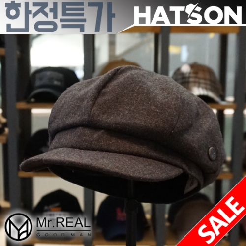 햇츠온 햇츠온 J5MG111BW Mr.Real GoodMan 브랜드 남자 여자 코디 카스케트 팔각모 빵모자 헌팅캡 울 모자 AD
