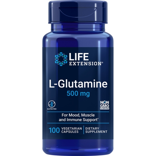 라이프익스텐션 L-글루타민 500mg 100정 (1개)_이미지