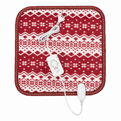 극세사 노르딕레드 전기방석