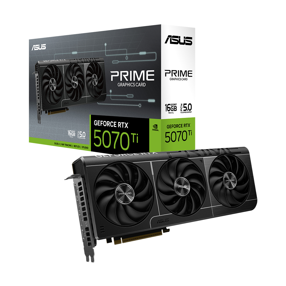 ASUS PRIME 지포스 RTX 5070 Ti D7 16GB 대원씨티에스