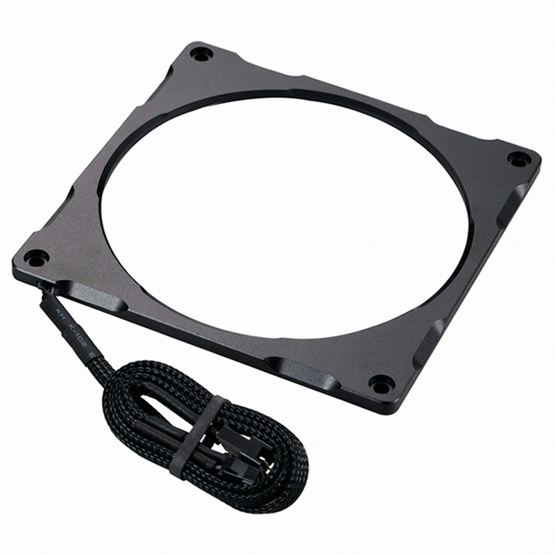 Phanteks HALOS LUX DIGITAL RGB FAN FRAMES 140MM BK_이미지
