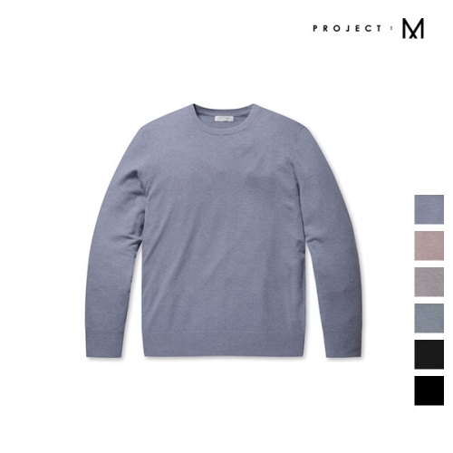 신성통상 프로젝트엠 남성 캐시블랜드 크루넥 스웨터 A_EPC4ER1277_이미지