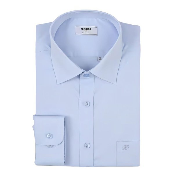 레노마 셔츠 스판 트윌 솔리드 일반핏 긴팔셔츠 RZRSG1006BU 35767193
