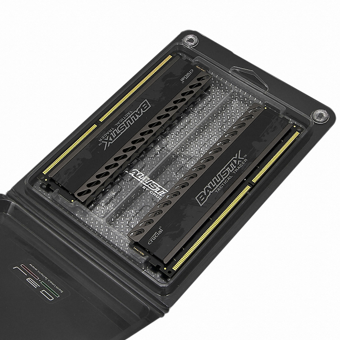 마이크론 Crucial Ballistix DDR3-1600 CL8 레드그린 패키지 (8GB(4Gx2))_이미지