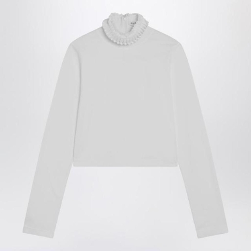 �˷�������� white crop t shirt dolcevita AA9I0010J010BCO/XL_ALAIA-000_108-40 White
