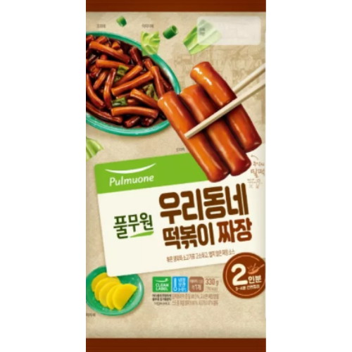 풀무원 우리동네 떡볶이 짜장 330g (1개)_이미지